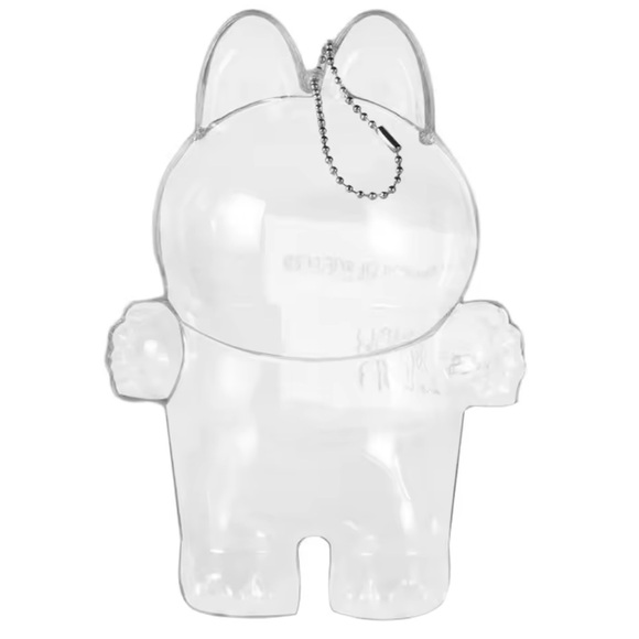 Pop Mart The Monsters Exciting Macaron Labubu Protective Cover Case Keychain - Picture 7 of 14